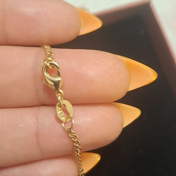 Barzel 18K Gold Plated Cross Necklace - Picture 2 of 6